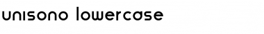 Download Unisono Lowercase Font Download Unisono Lowercase Font