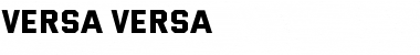 Download Versa Font Download Versa Font