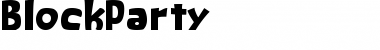 Download BlockParty Font Download BlockParty Font