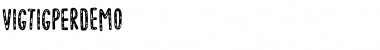 Download Vigtigper DEMO Font Download Vigtigper DEMO Font