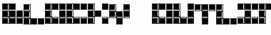 Download Blocky Outlined Font Download Blocky Outlined Font