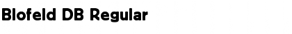 Download Blofeld DB Font Download Blofeld DB Font