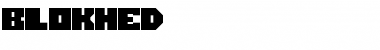 Download Blockhed Font Download Blockhed Font