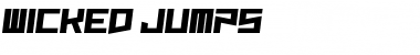 Download Wicked Jumps Font Download Wicked Jumps Font