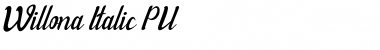 Download Willona Italic - PU Font Download Willona Italic - PU Font