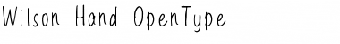 Download Wilson Hand Font Download Wilson Hand Font