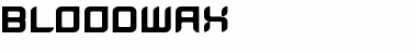 Download BloodWax Font Download BloodWax Font