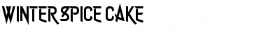 Download Winter Spice Cake Font Download Winter Spice Cake Font