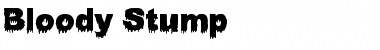 Download Bloody Stump Font Download Bloody Stump Font