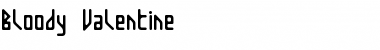 Download Bloody Valentine Font Download Bloody Valentine Font