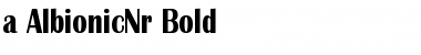 Download a_AlbionicNr Font Download a_AlbionicNr Font