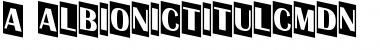 Download a_AlbionicTitulCmDn Font Download a_AlbionicTitulCmDn Font
