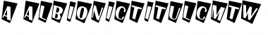 Download a_AlbionicTitulCmTw Font Download a_AlbionicTitulCmTw Font