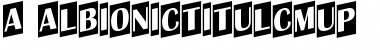 Download a_AlbionicTitulCmUp Font Download a_AlbionicTitulCmUp Font
