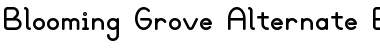 Download BloomingGroveAltBold Font Download BloomingGroveAltBold Font