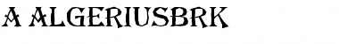 Download a_AlgeriusBrk Font Download a_AlgeriusBrk Font