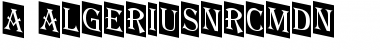 Download a_AlgeriusNrCmDn Font Download a_AlgeriusNrCmDn Font