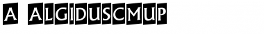 Download a_AlgidusCmUp Font Download a_AlgidusCmUp Font