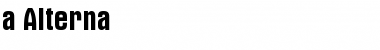 Download a_Alterna Font Download a_Alterna Font