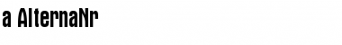 Download a_AlternaNr Font Download a_AlternaNr Font