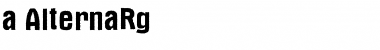 Download a_AlternaRg Font Download a_AlternaRg Font