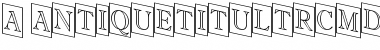Download a_AntiqueTitulTrCmDnOtl Font Download a_AntiqueTitulTrCmDnOtl Font