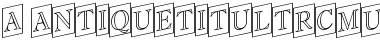 Download a_AntiqueTitulTrCmUpOtl Font Download a_AntiqueTitulTrCmUpOtl Font