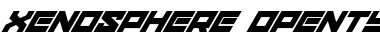 Download xenosphere Font Download xenosphere Font