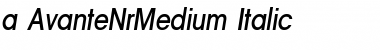 Download a_AvanteNrMedium Font Download a_AvanteNrMedium Font
