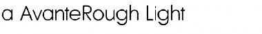 Download a_AvanteRough Font Download a_AvanteRough Font