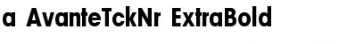 Download a_AvanteTckNr Font Download a_AvanteTckNr Font