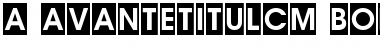 Download a_AvanteTitulCm Font Download a_AvanteTitulCm Font