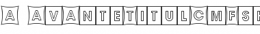Download a_AvanteTitulCmFshOtl Font Download a_AvanteTitulCmFshOtl Font