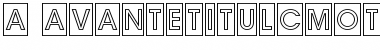 Download a_AvanteTitulCmOtl Font Download a_AvanteTitulCmOtl Font