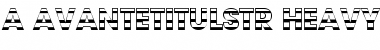 Download a_AvanteTitulStr Font Download a_AvanteTitulStr Font