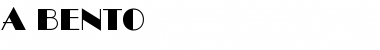 Download a_Bento Font Download a_Bento Font