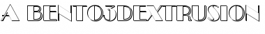 Download a_Bento3Dxtr Font Download a_Bento3Dxtr Font
