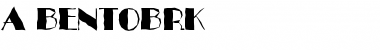 Download a_BentoBrk Font Download a_BentoBrk Font