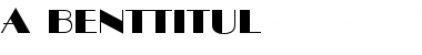 Download a_BentTitul Font Download a_BentTitul Font