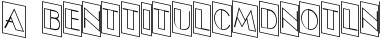 Download a_BentTitulCmDnOtlNr Font Download a_BentTitulCmDnOtlNr Font