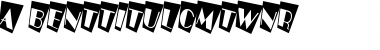 Download a_BentTitulCmTwNr Font Download a_BentTitulCmTwNr Font