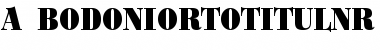 Download a_BodoniOrtoTitulNr Font Download a_BodoniOrtoTitulNr Font
