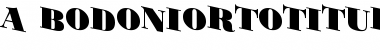 Download a_BodoniOrtoTitulSpDn Font Download a_BodoniOrtoTitulSpDn Font