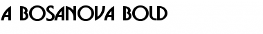 Download a_BosaNova Font Download a_BosaNova Font