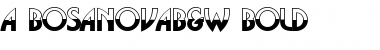 Download a_BosaNovaB&W Font Download a_BosaNovaB&W Font