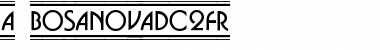 Download a_BosaNovaDc2Fr Font Download a_BosaNovaDc2Fr Font