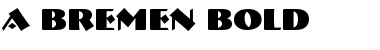Download a_Bremen Font Download a_Bremen Font