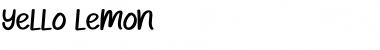 Download Yello Lemon Font Download Yello Lemon Font