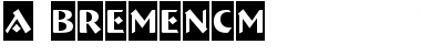 Download a_BremenCm Font Download a_BremenCm Font