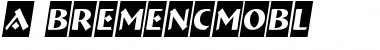 Download a_BremenCmObl Font Download a_BremenCmObl Font